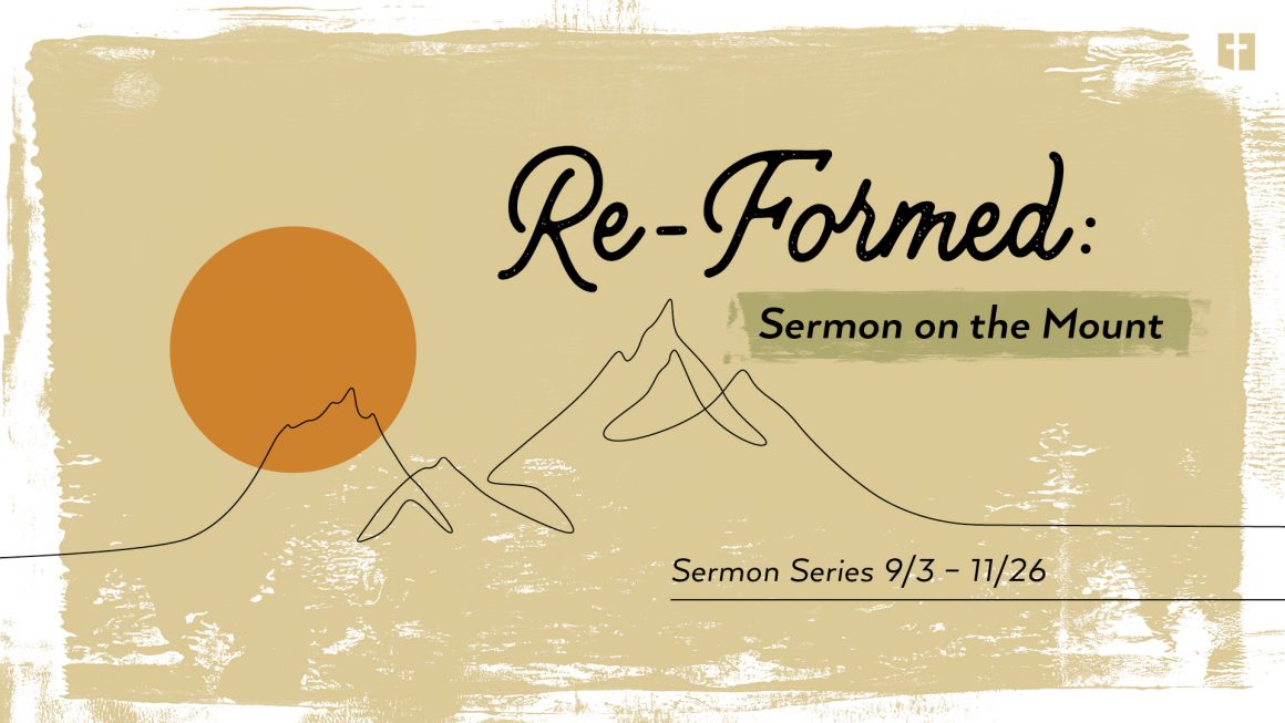 September 3, 2023 – Re-Forming our Values (Message Only)