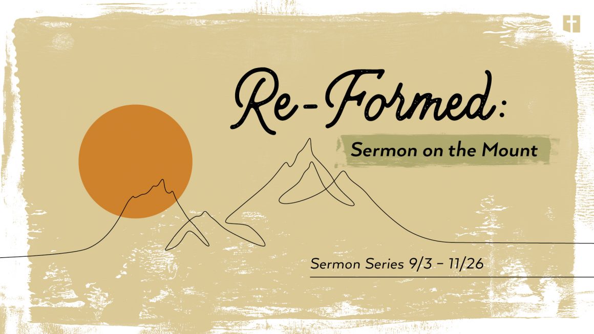 October 8, 2023 – Re-Forming our Generosity (Message Only)