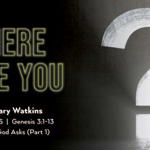 June 1, 2025 – Where Are You? (Message Only)
