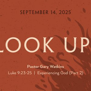 September 14, 2025 – Look Up! (Message Only)